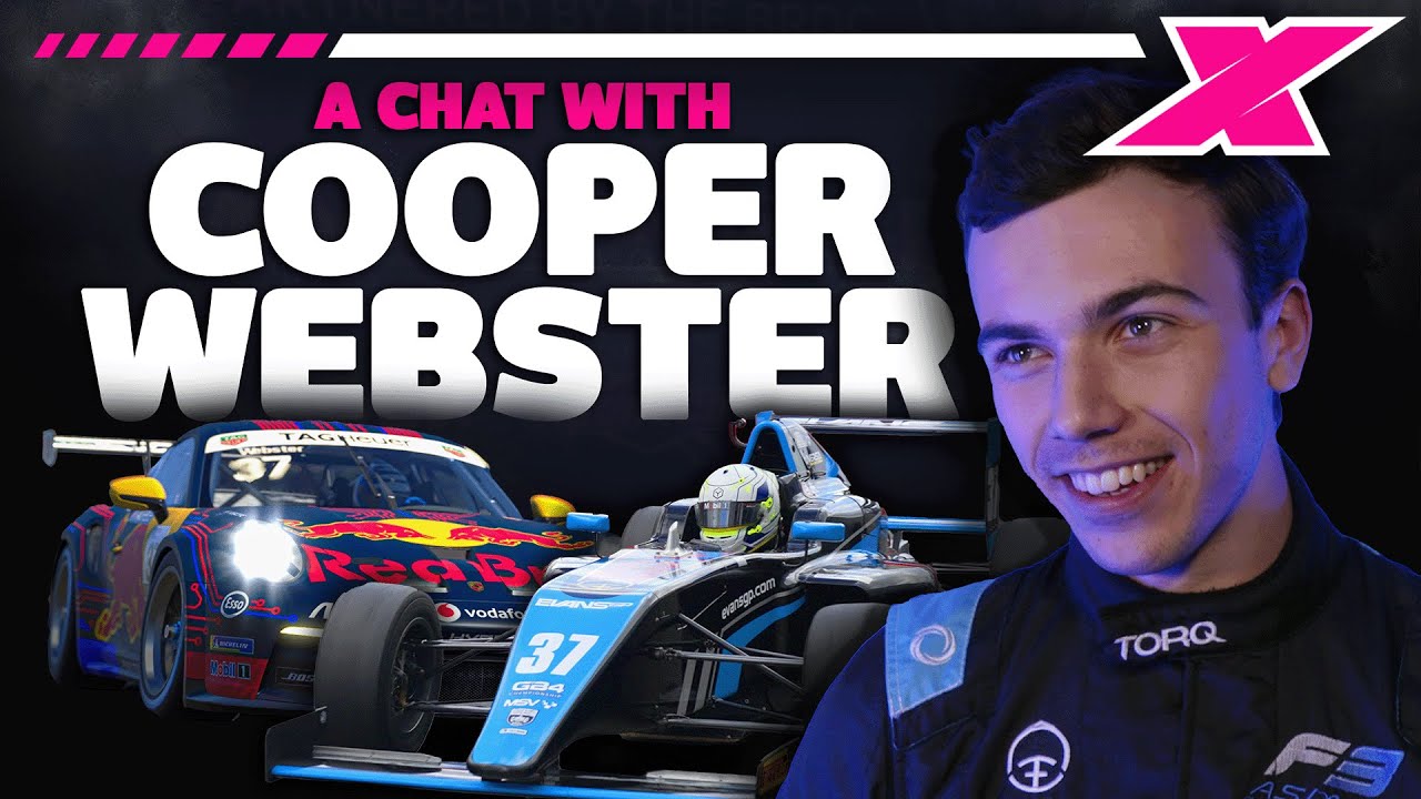 Cooper Webster on his future racing ambitions, competing against the world's best at 4