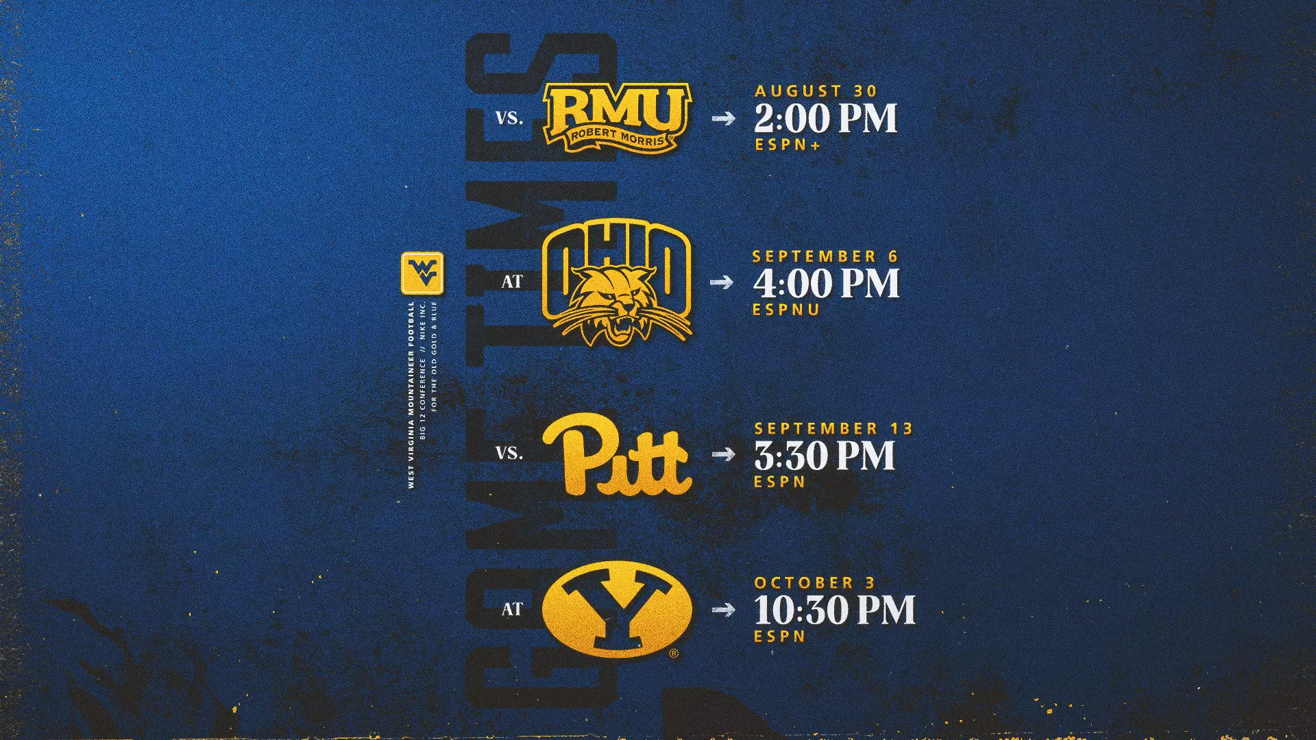 Football Times and Network Partners Announced For First Three Games and Friday Night ...