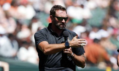 Former MLB player Darin Ruf sues Reds over injury caused by running into tarp in 2023