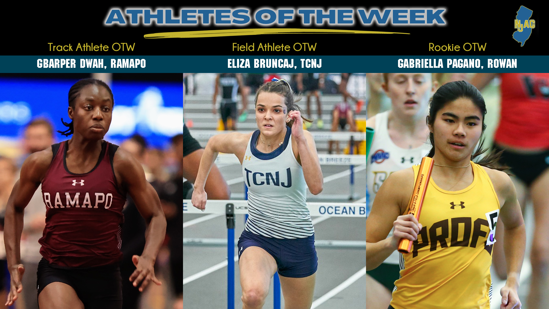 High school athletes of the week