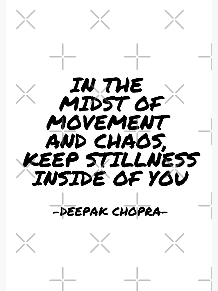 Inside the chaos