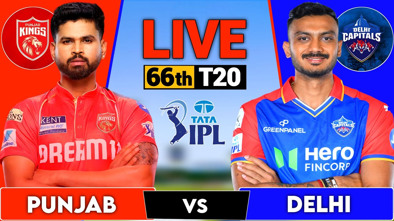 IPL 2025, PBKS vs DC LIVE Cricket Score