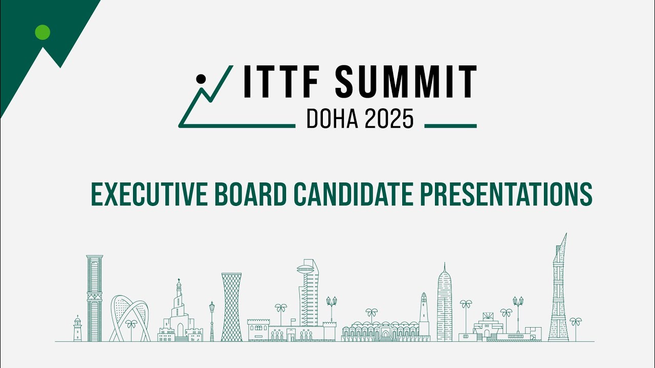 ITTF Executive Board Candidate Presentations Now Available Online