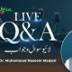 Live Q&A