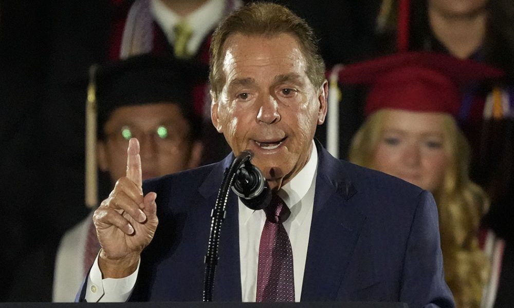 Nick Saban reportedly presses Trump to change NIL rules