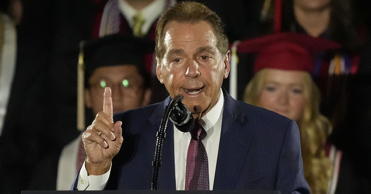 Nick Saban reportedly presses Trump to change NIL rules