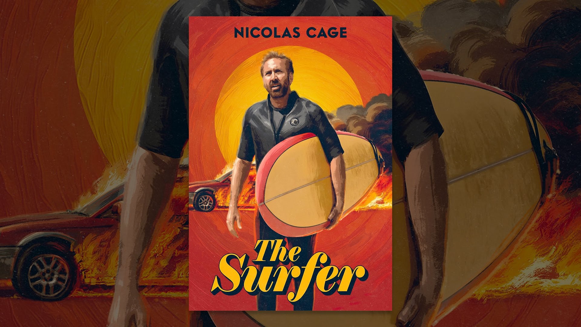 Nicolas Cage shares why he failed to learn to surf for 'The Surfer'