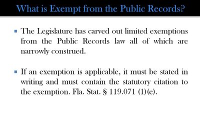 NIL legislation advances, has exemption for public records laws