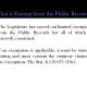NIL legislation advances, has exemption for public records laws