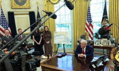 President Trump Talks Tariffs, Women's Sports In University Of Alabama Speech