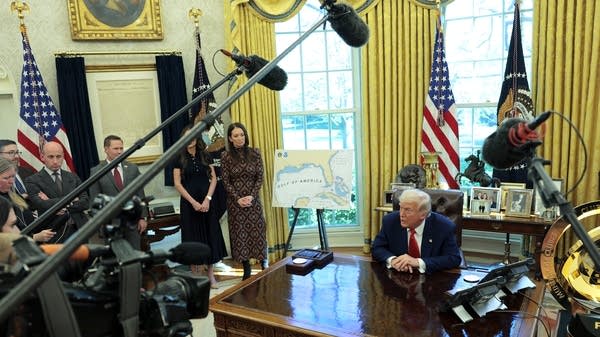 President Trump Talks Tariffs, Women's Sports In University Of Alabama Speech