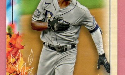 Randy Arozarena JUST keeps ball fair for single