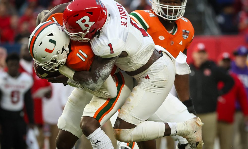 Rutgers LB Mohamed Toure commits to Miami from NCAA Transfer Portal