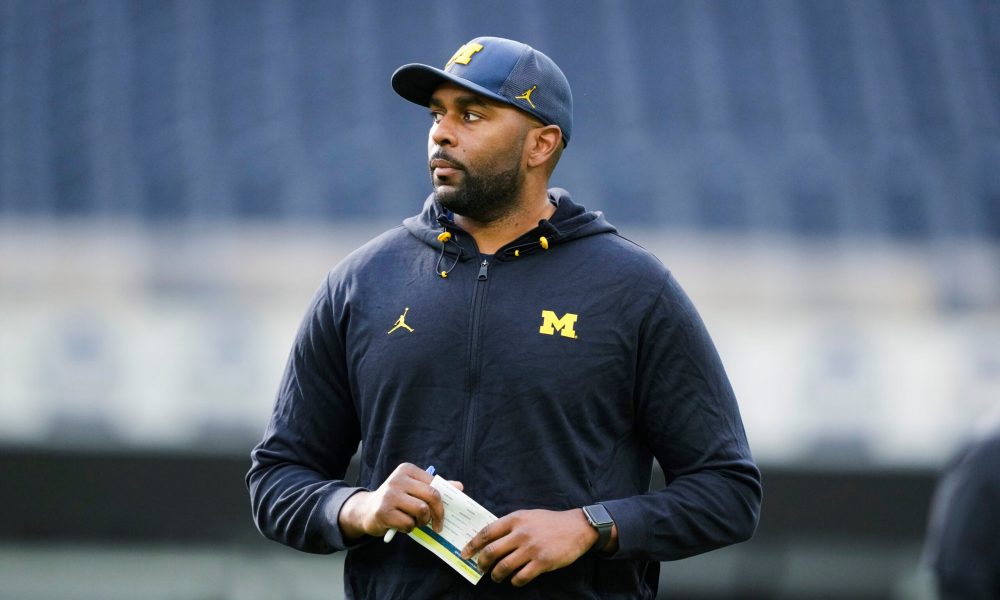 Sherrone Moore faces two