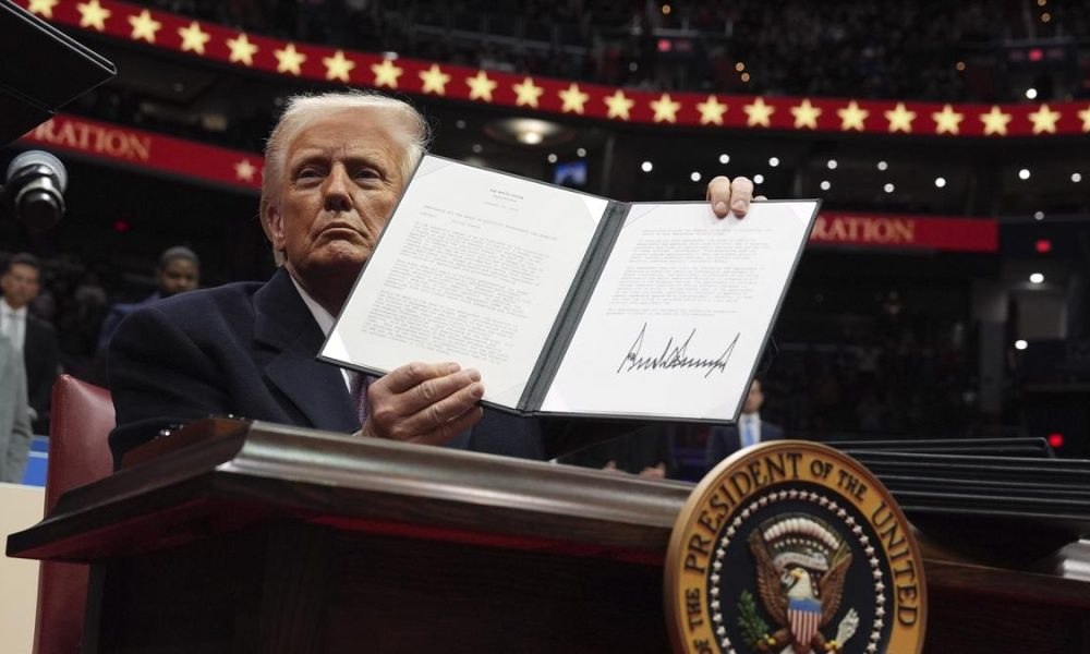 Trump vows 'we will not have men in women's sports' during West Point commencement speech