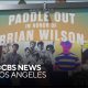 Brian Wilson Honored in Huntington Beach Paddle