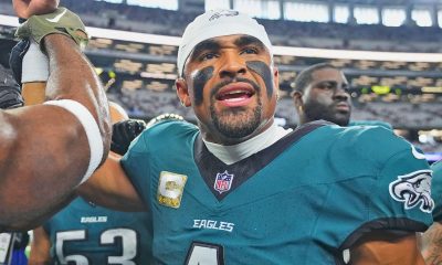 DeVonta Smith happy this wide receiver is on Eagles roster, offers endorsement after strong ...