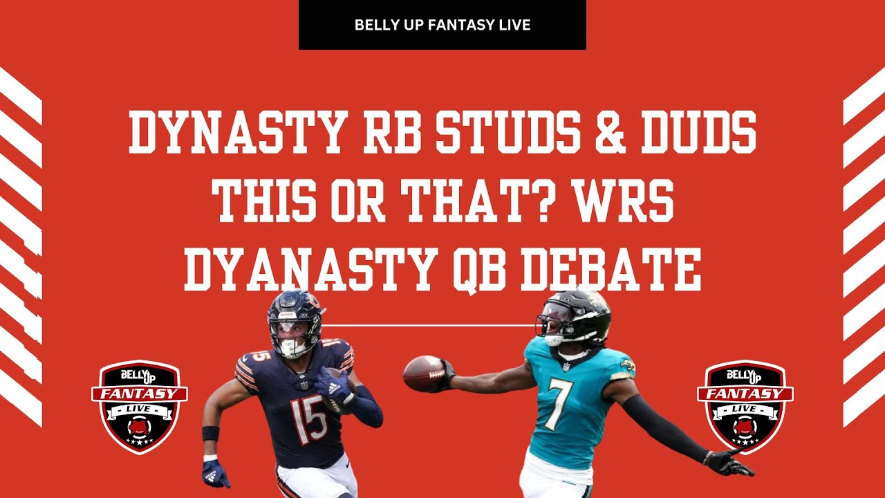 Fantasy Football Frenzy! RBs, WRs, QBs