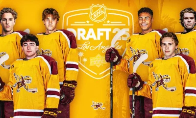 Five Gophers Selected During 2025 NHL Draft