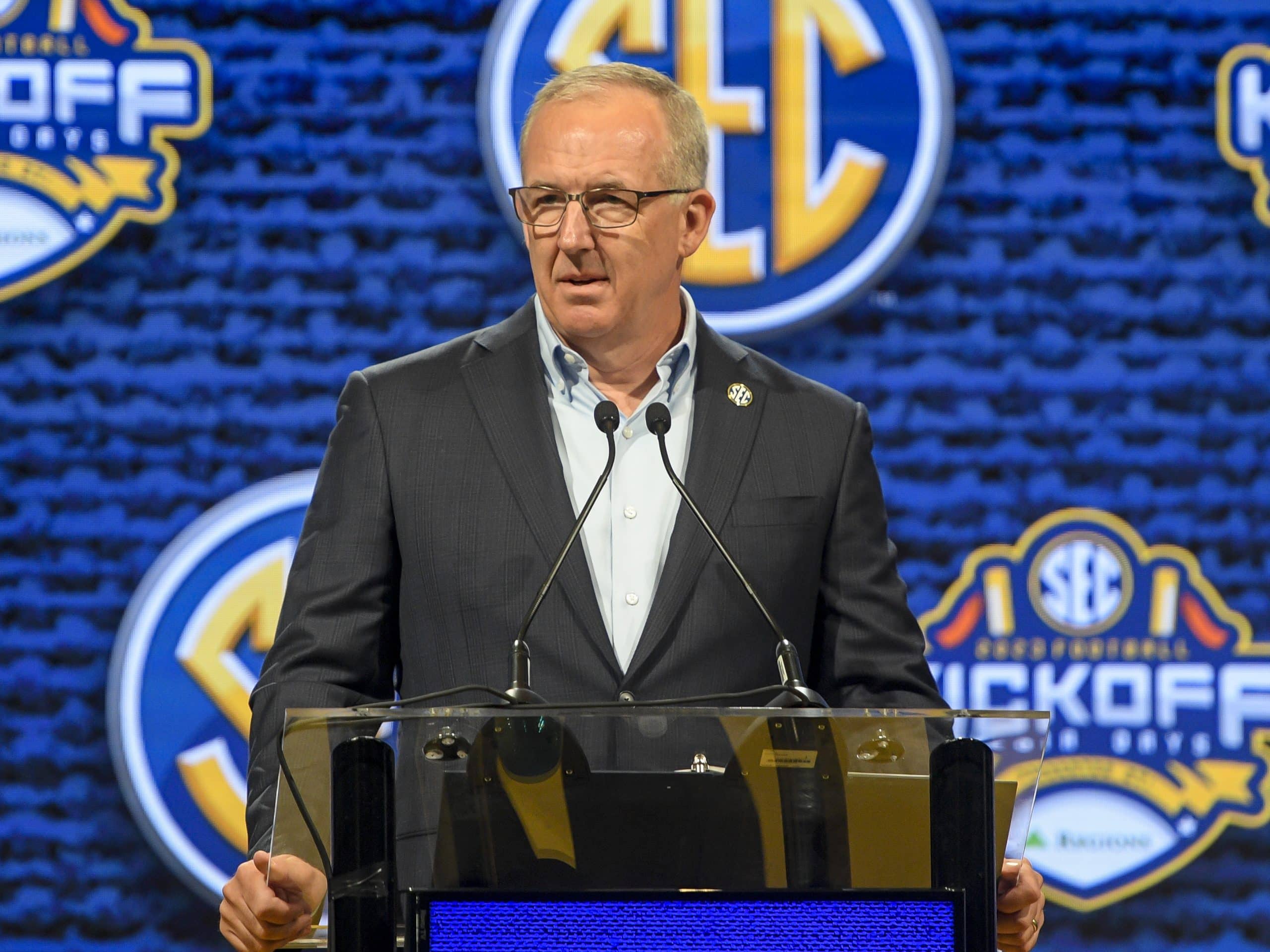 Greg Sankey explains why he's in favor of keeping College Football Playoff selection ...