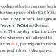 How college athletes will be paid after House v. NCAA settlement