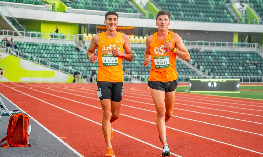Kaylie Politza and Isca Chelangat qualify for NCAA Outdoor Championships on final day of ...