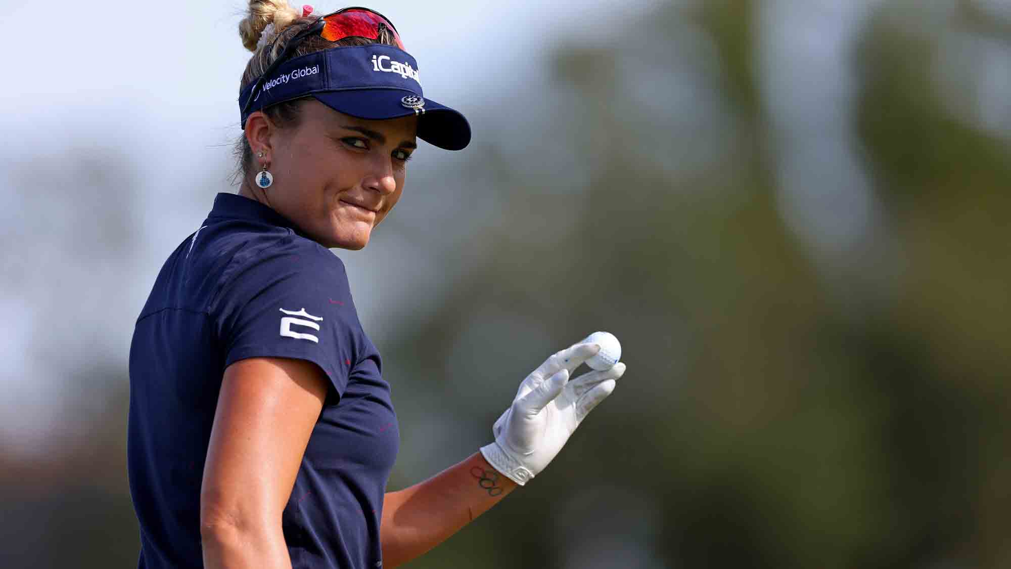 Lexi Thompson has top, shank to start windy third round at KPMG Women's PGA ...