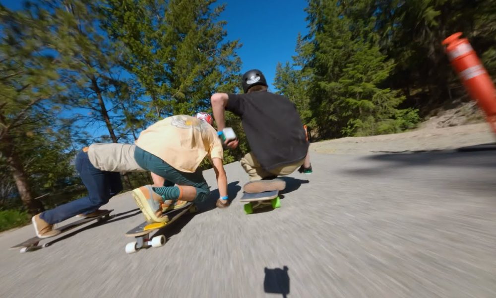 Longboarding freeride will see skateboarders tackle Giant's Head Mountain in Summerland