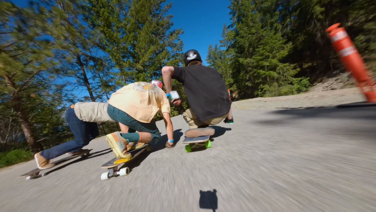 Longboarding freeride will see skateboarders tackle Giant's Head Mountain in Summerland