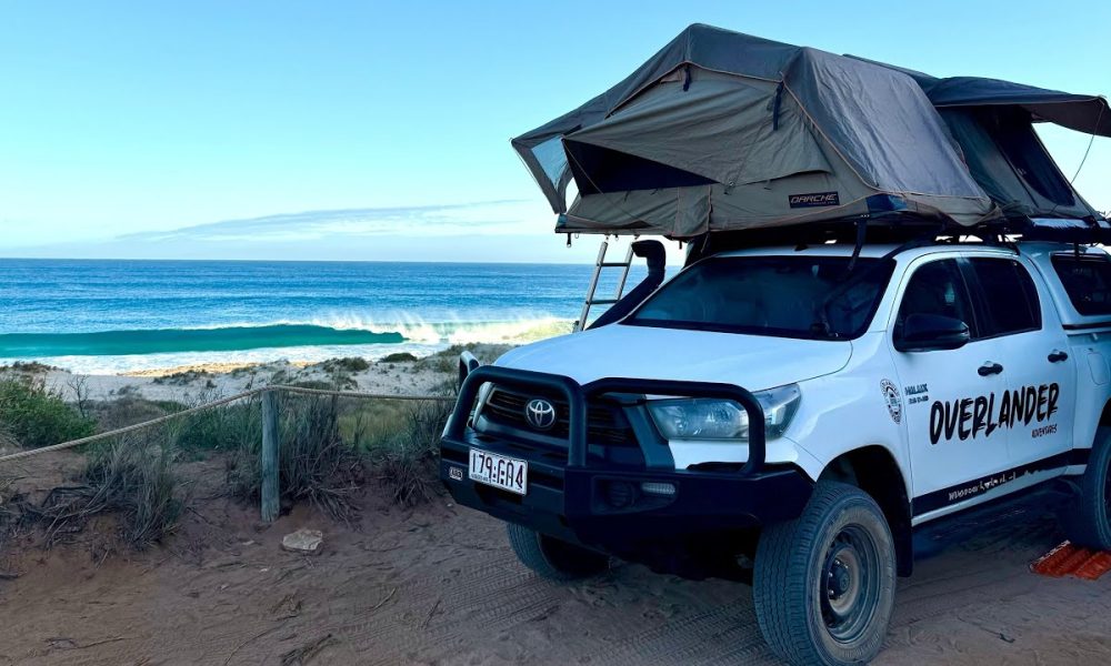 Nate Florence Took an Amazing Remote Surf Camping Adventure