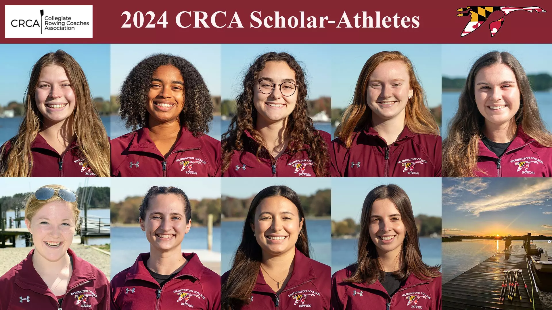 Nine Rowers Named CRCA Scholar