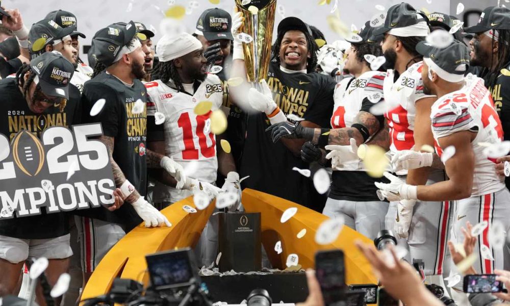 Ohio State football fans celebrate recruiting win, QB's NIL gesture