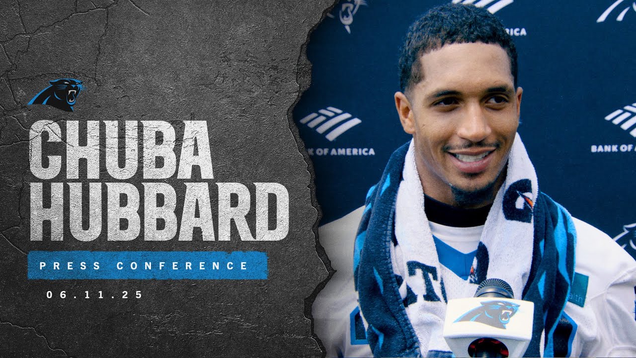 Panthers RB Chuba Hubbard Makes Feelings Clear on Playing Flag Football at 2028 ...