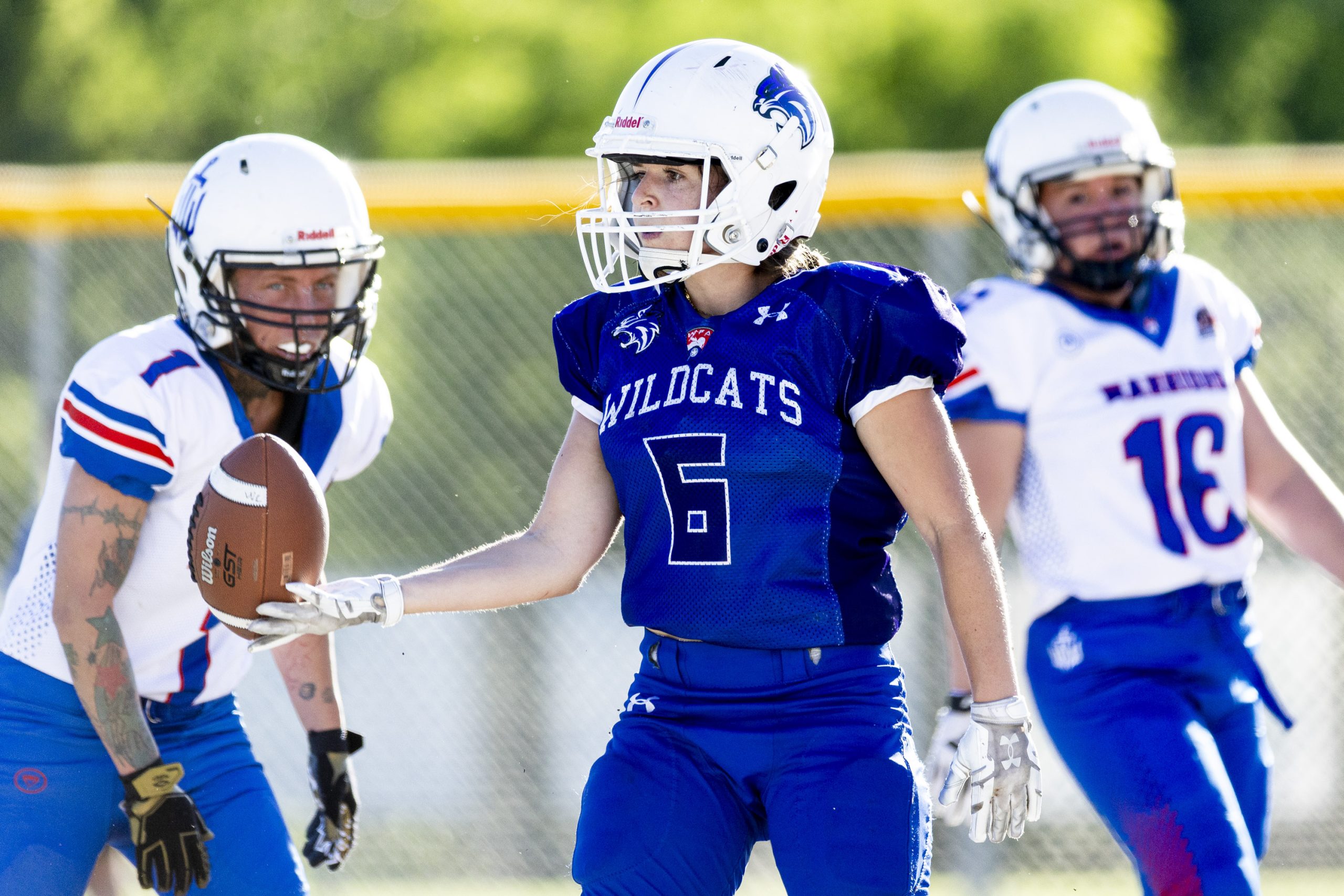 Remember YouTube football sensation Sam Gordon? She's back in Utah — and back on the gridiron