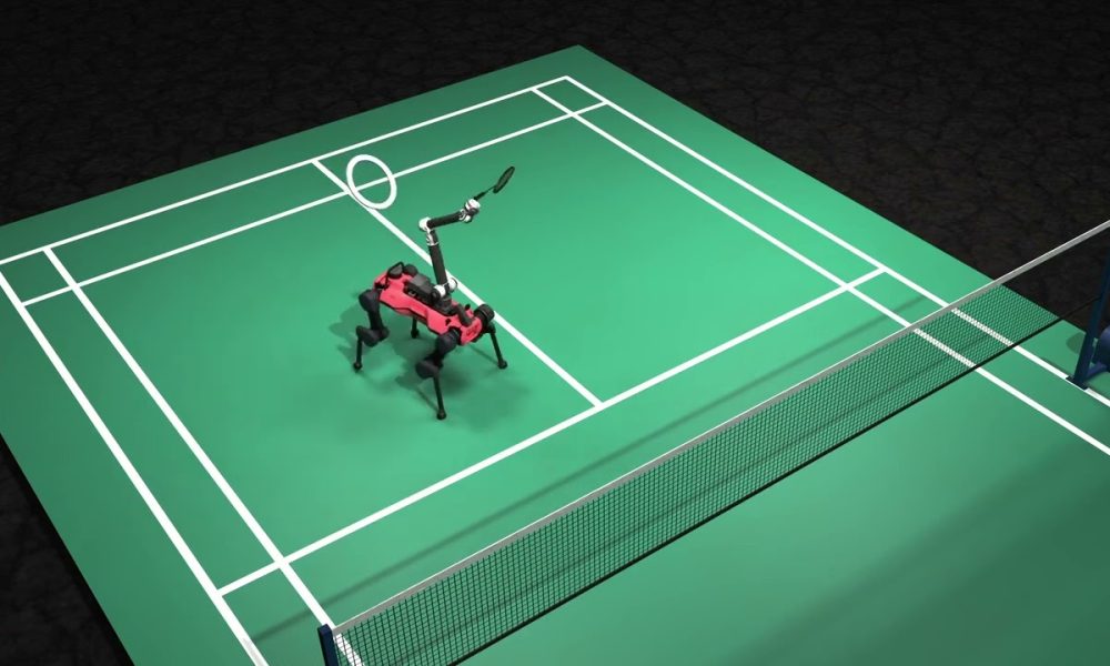 Researchers teach robot to play badminton using Nvidia RTX machine learning