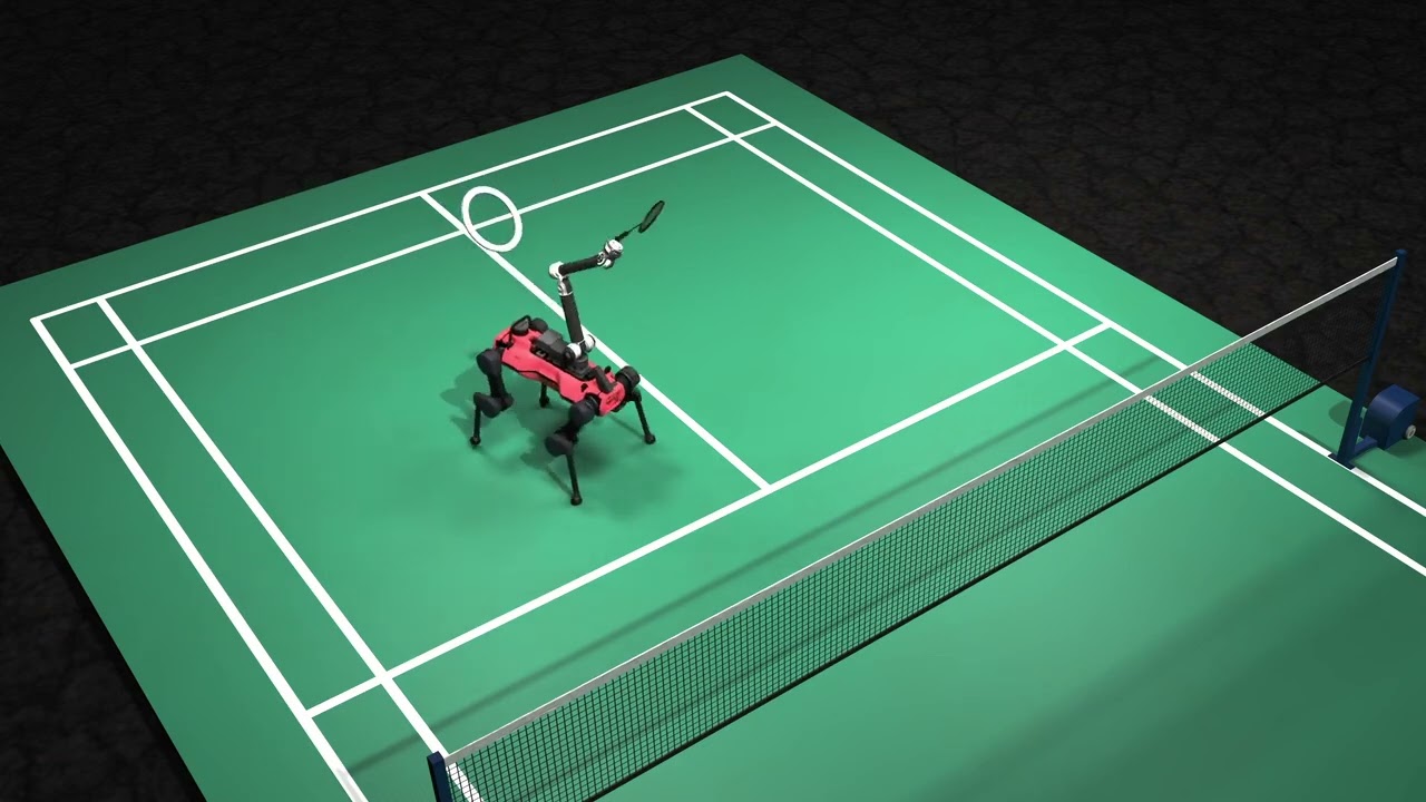 Researchers teach robot to play badminton using Nvidia RTX machine learning