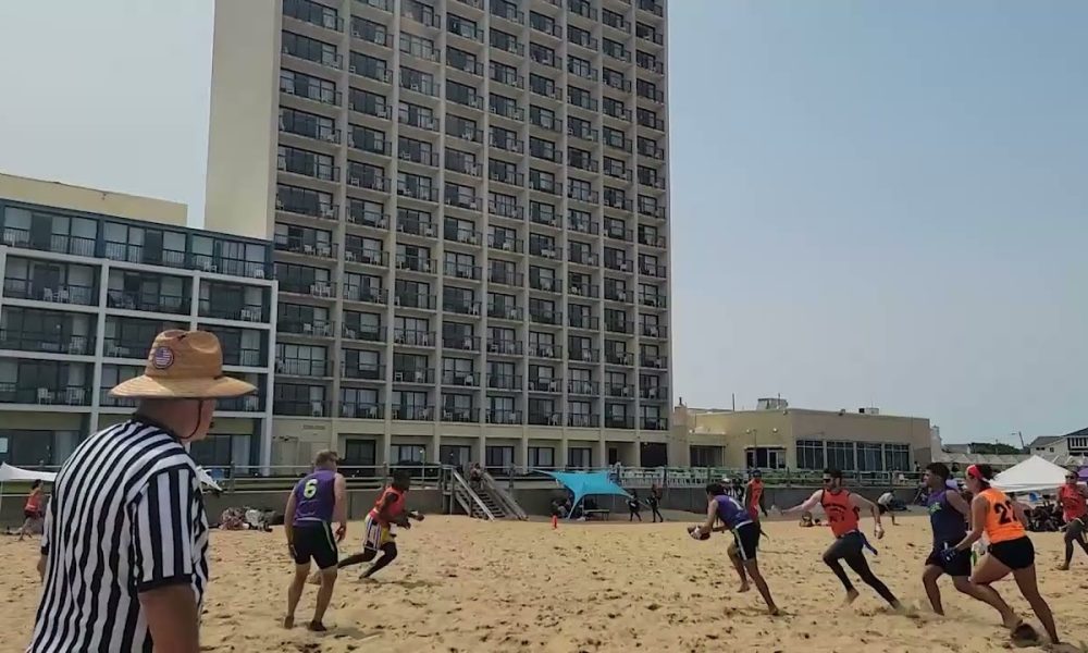 Sand Flag Football Takes the Game to New Shores