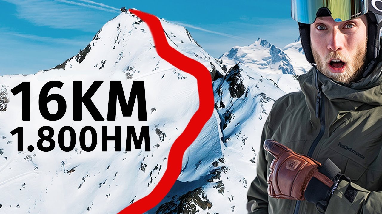 Skiing The Longest Black Run In Europe (10 miles)