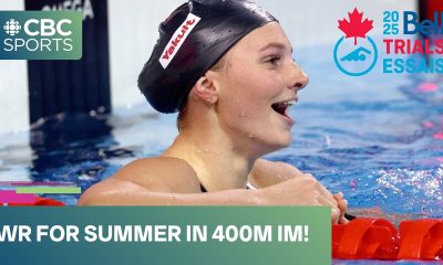 Summer McIntosh breaks third world record in five days, a Phelpsian feat