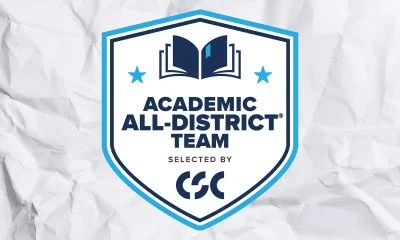 Ten Hawks Named to CSC Academic All