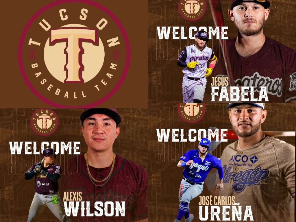Tucson Baseball Team announces signing of three players