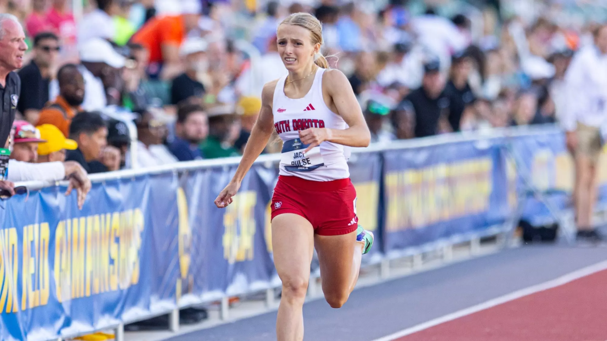 USD sprinter punches ticket on final day of NCAA West Prelims
