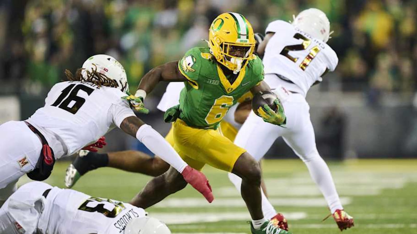 Why Oregon Ducks Dan Lanning Recruited Running Back Makhi Hughes From Transfer Portal