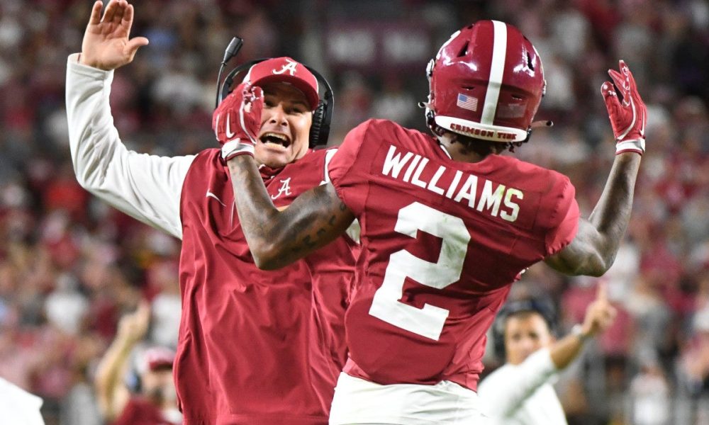 Alabama's rising star Ryan Williams secures game