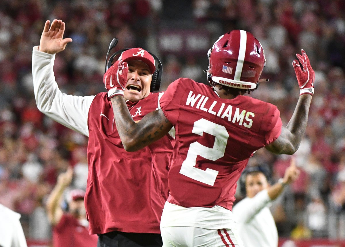 Alabama's rising star Ryan Williams secures game