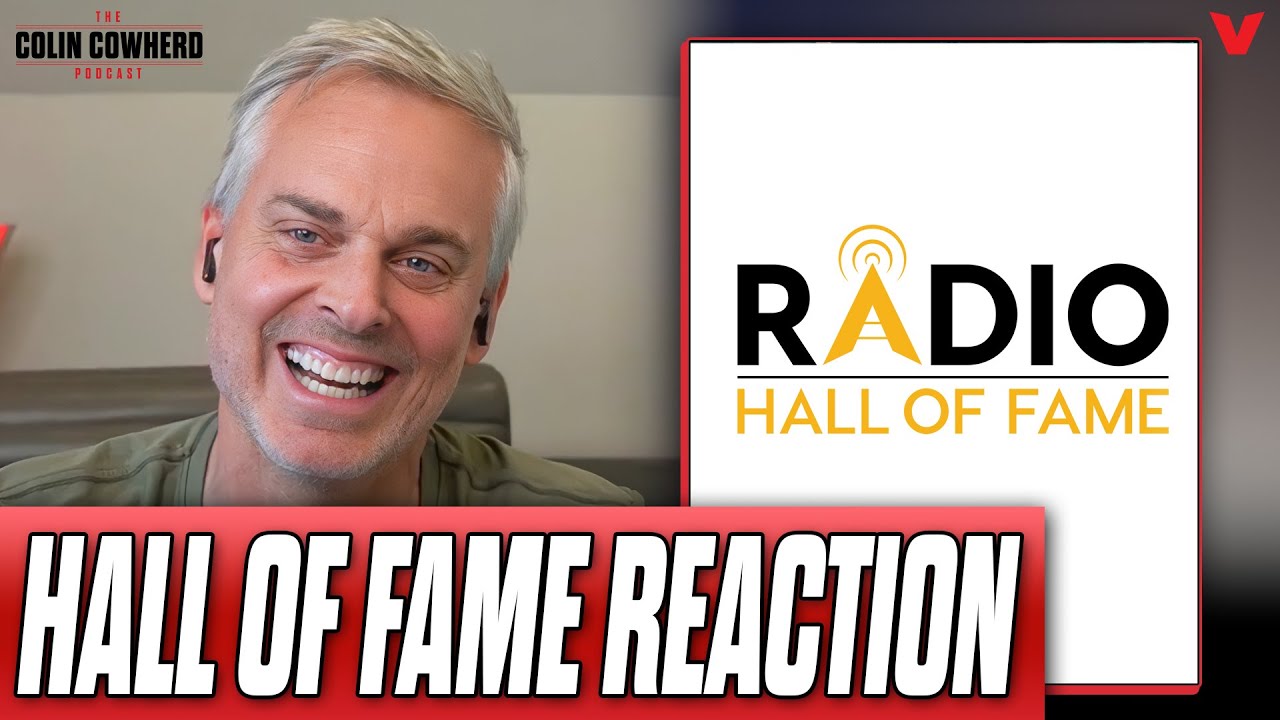 Colin Cowherd on Radio Hall of Fame induction