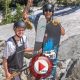 Duo goes skiing on Canada Day at Big White