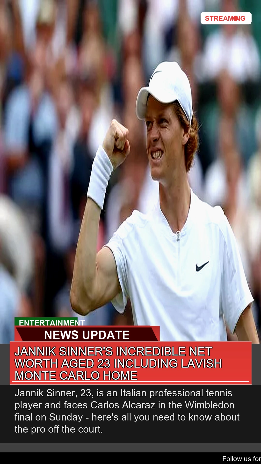 Jannik Sinner net worth