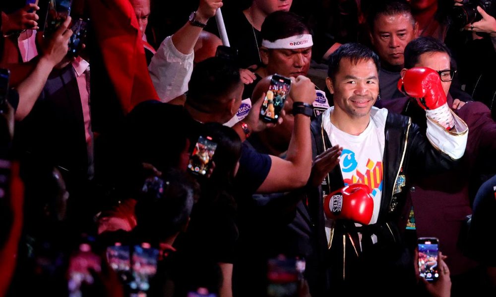 Manny Pacquiao draws Mario Barrios