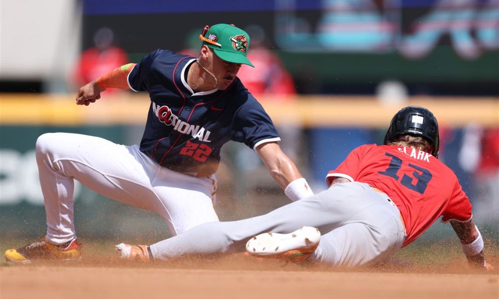 Max Clark highlights, stats today, MLB Futures Game, Detroit Tigers prospect